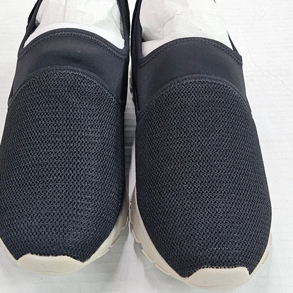 Lori Goldstein LI-POSY Black Mesh‎ Neoprene Slip On Sneakers Womens 6.5M NIB